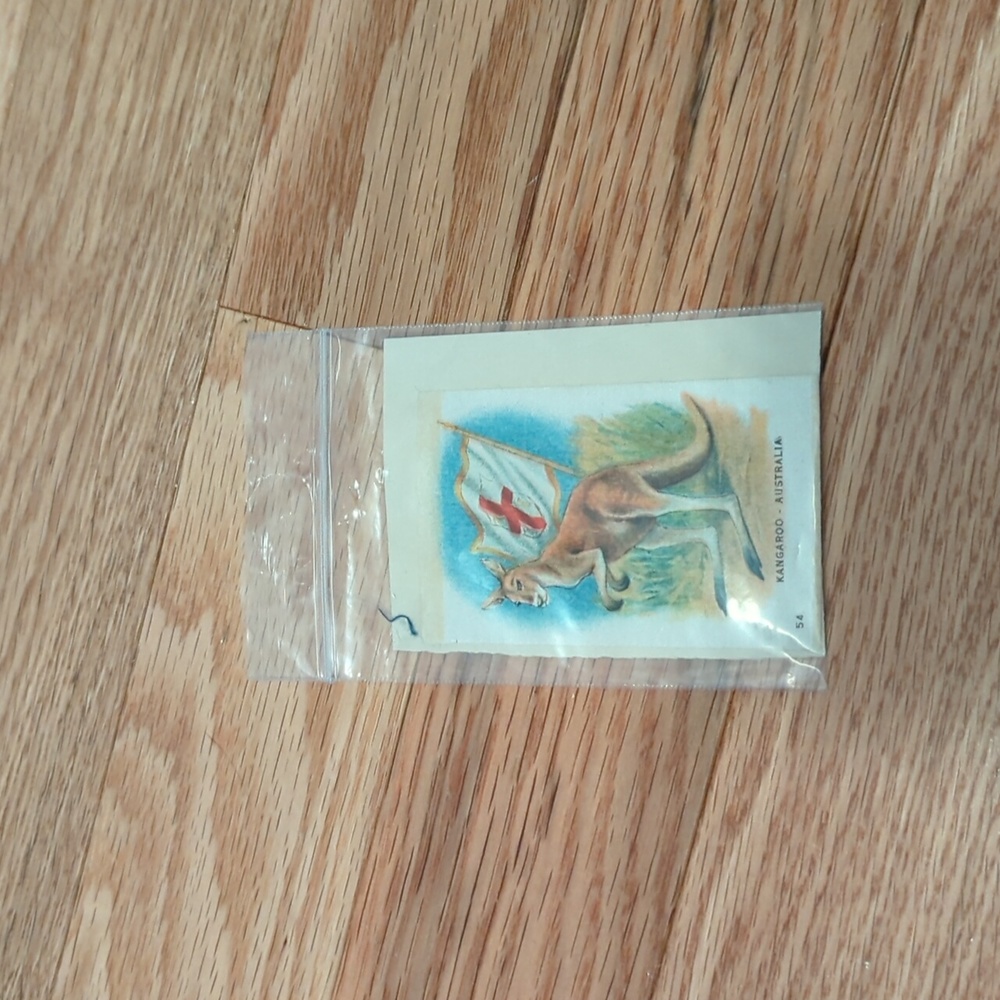 Antique Cigarette Silk of Kangaroo